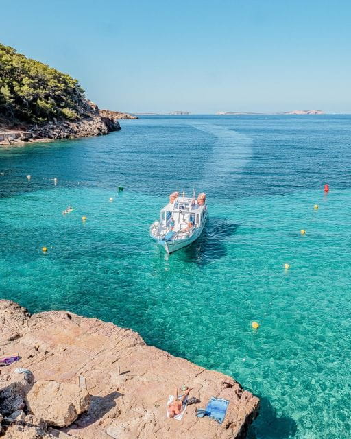 Sant Antoni: Round-Trip Ferry Transfer to Cala Salada Beach - Key Points