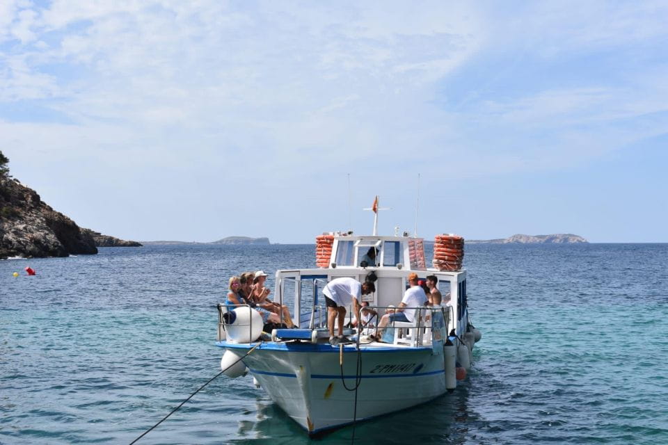 Sant Antoni: Round-Trip Ferry Transfer to Cala Salada Beach - Activities at Cala Saladeta
