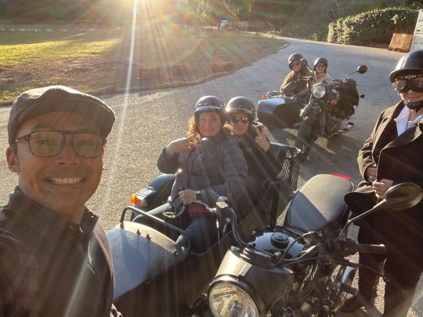 Santa Cruz: Sidecar Wine Tour With Guide and Wine Tasting - History of Californias Wine Country