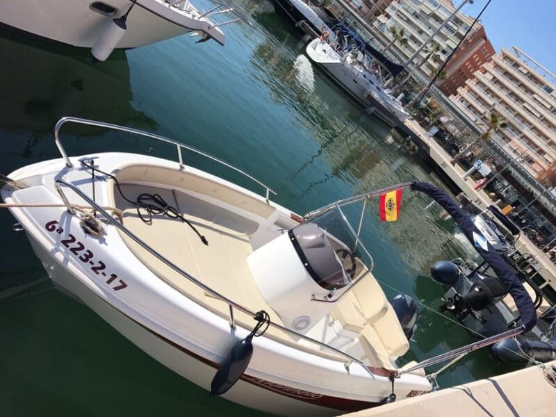 Santa Pola: 2 Hous Rental Boat - FAQs