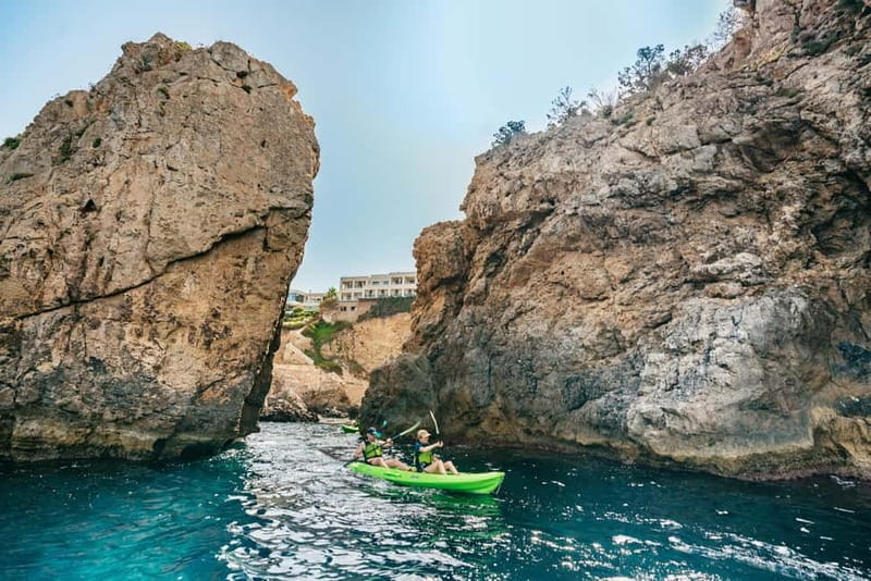 Santa Ponsa: Marine Reserve Kayak Tour - How the Santa Ponsa Marine Reserve Kayak Tour Unfolds
