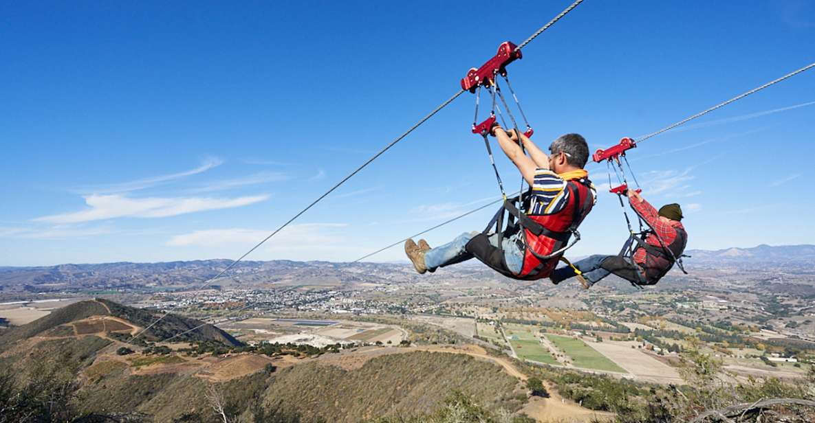 Santa Ynez Valley: Zipline Adventure With 4×4 Humvee Ride - Breathtaking Valley Views