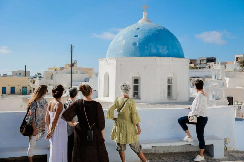 Santorini: 6hr Small Group Shore Excursion Villages & Wine - FAQ