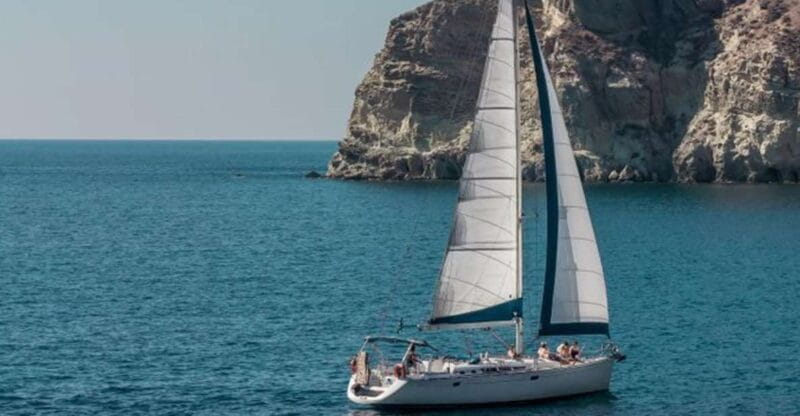 Santorini Caldera: Morning Sailing Cruise with Meal - Entering the Heart of Santorini’s Waterways