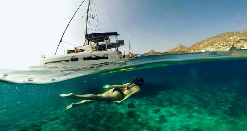 Santorini: Catamaran Cruise with Fresh Meal & Open Bar - What You Can Expect from the Cruise