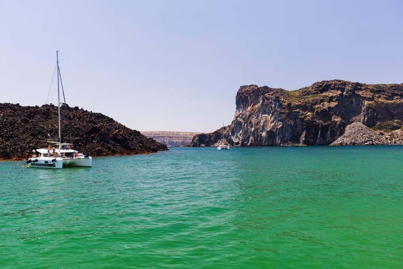 Santorini: Catamaran Cruise with Fresh Meal & Open Bar - Price and Logistics