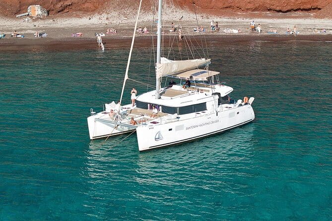 Santorini Catamaran Day Cruise: Lunch, BBQ, Open Bar, Transfers - An In-Depth Look at the Santorini Catamaran Day Cruise