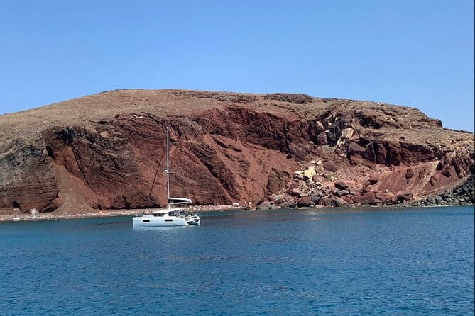 Santorini Cruise Port: 4-Hour Private Luxury Caramaran Cruise - Price and Value