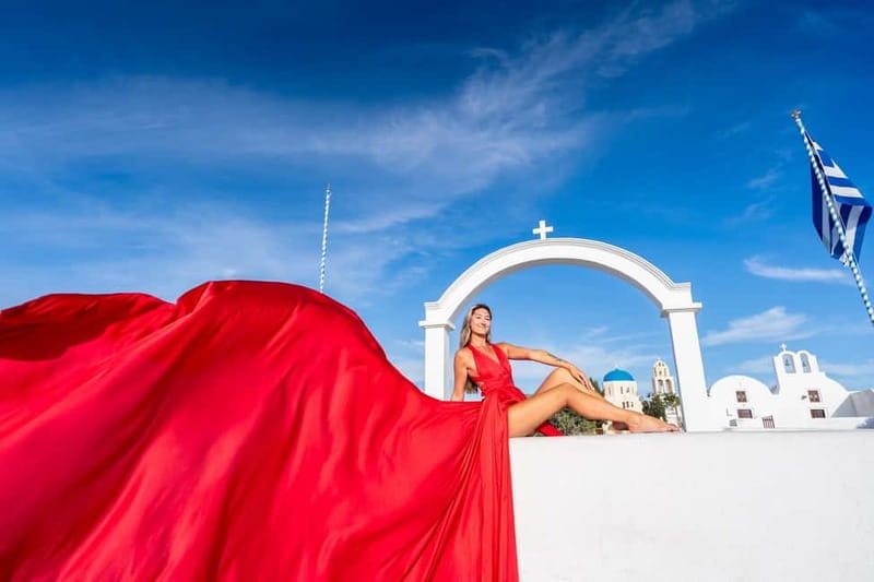 Santorini Flying Dress Photoshoot - Final Thoughts