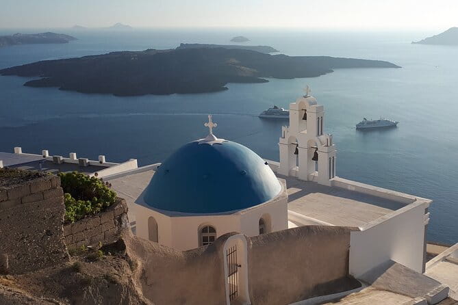 Santorini Highlights& Wine Tasting Private Tour - Entering the Heart of Santorini: Mountain Top Views at Profitis Ilias