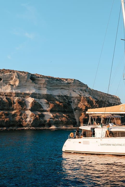 Santorini: Luxury Sunset Cruise with Dinner, BBQ, and Drinks - FAQs