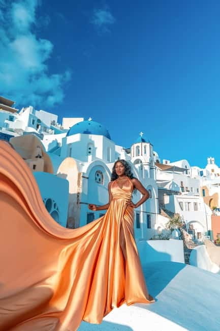 Santorini: Oia Flying Dress Photoshoot - Key points / Takeaways