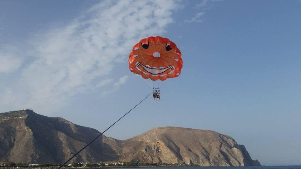 Santorini: Parasailing Flight Experience at Black Beach - Booking Information