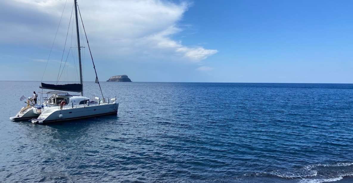 Santorini: Private Catamaran Excursion With Food and Drinks - Customer Testimonials and Ratings