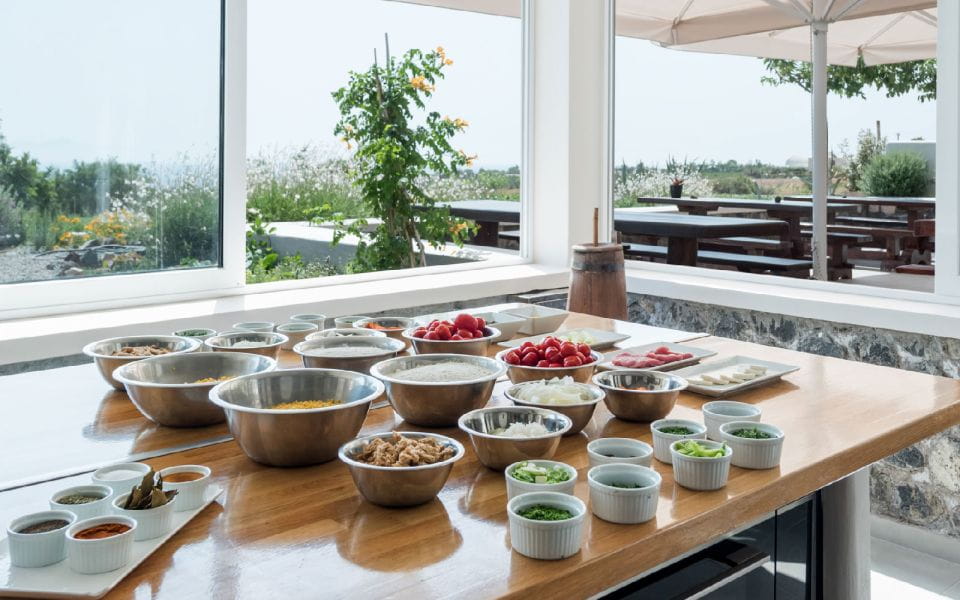 Santorini Private Cooking Class & Wine Tour - Cooking Class Details