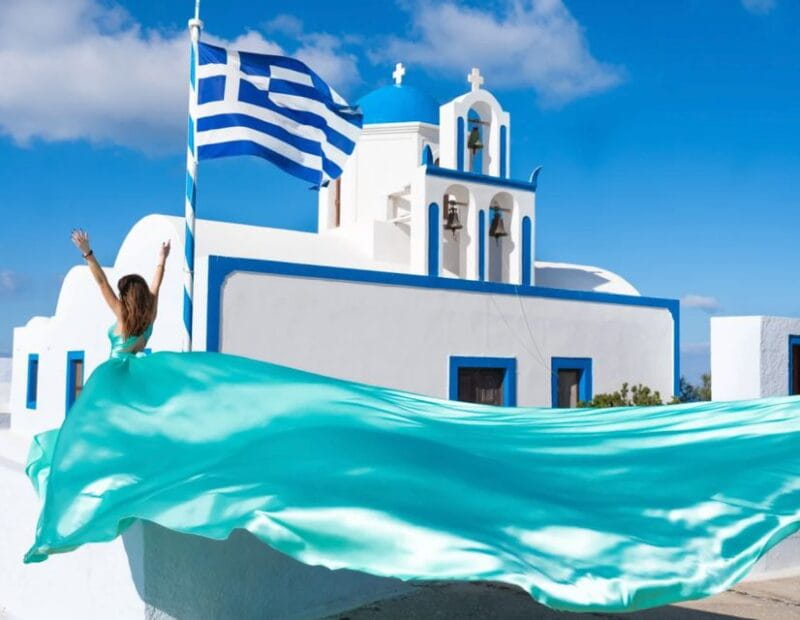 Santorini: Private Flying Dress Photoshoot with Pickup - Frequently Asked Questions