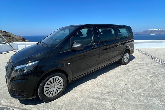 Santorini Private Transfers : From-to Airport/Port or Hotel - The Vehicle: Comfort on the Road