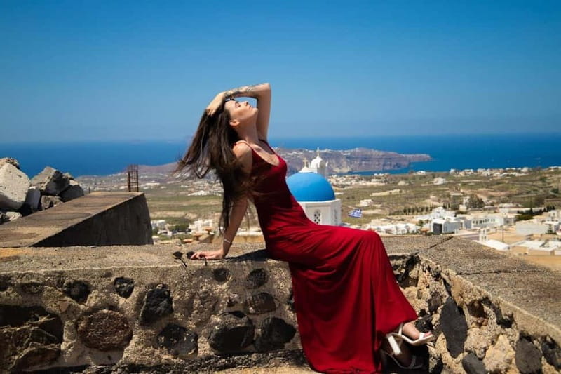 Santorini: Pyrgos Village Cinematic Photoshoot Experience - Price, Duration, and Overall Value