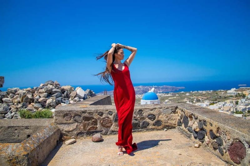 Santorini: Pyrgos Village Cinematic Photoshoot Experience - Who Would Love This?