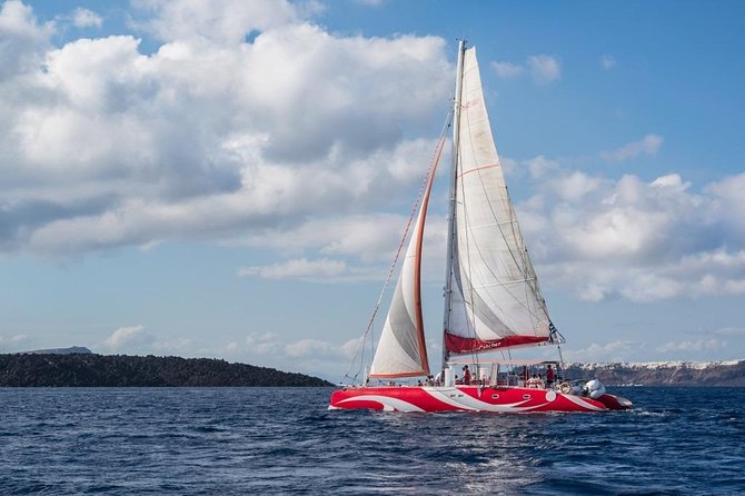 Santorini Sailing Dream Catcher With BBQ Lunch and Drinks - Flexible Departure Locations