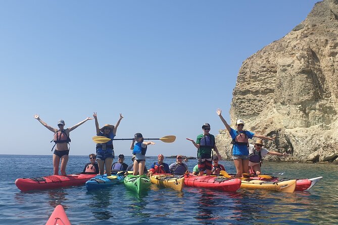 Santorini Sea Kayak - South Discovery, Small Group Incl. Sea Caves and Picnic - Kayaking Equipment and Safety Gear