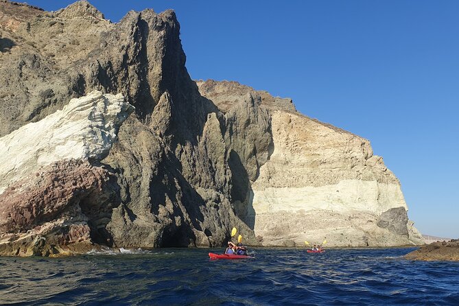 Santorini Sea Kayak - South Discovery, Small Group Incl. Sea Caves and Picnic - Meeting Point and Logistics