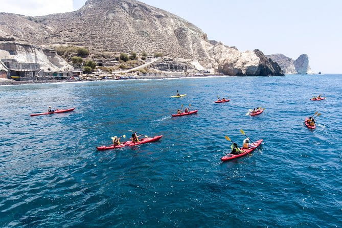 Santorini: Sea Kayaking with Light Lunch - FAQs