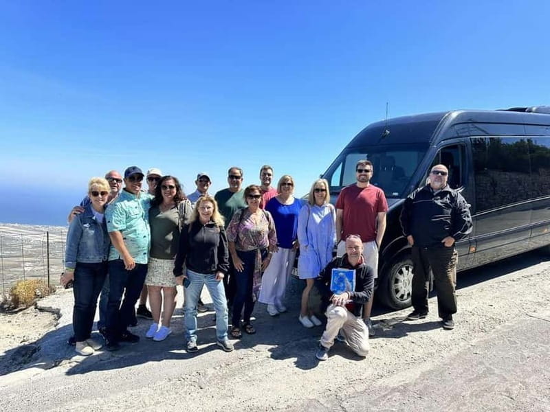 Santorini: Small Group Sightseeing Tour with a Local Guide - Entering the Beauty of Santorini’s Highlights
