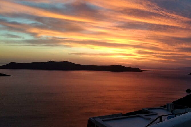 Santorini Summer Panorama - Sunset in Oia