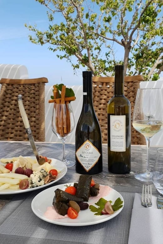 Santorini: Wine Tasting Tour With 4-Course Lunch and 4-Wines - Key Points