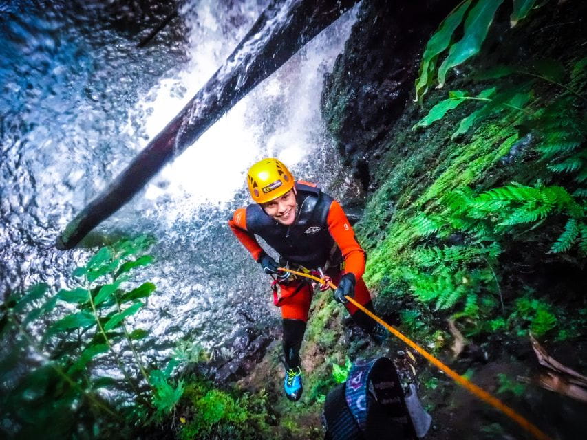 Sao Miguel: Caldeiroes Canyoning Experience - Included in the Tour Package
