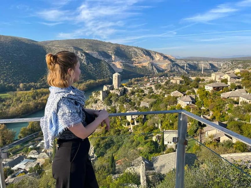 Sarajevo: Mostar, Konjic, Pocitelj, Blagaj Skywalk Waterfall - Price and Logistics: Value for Your Money