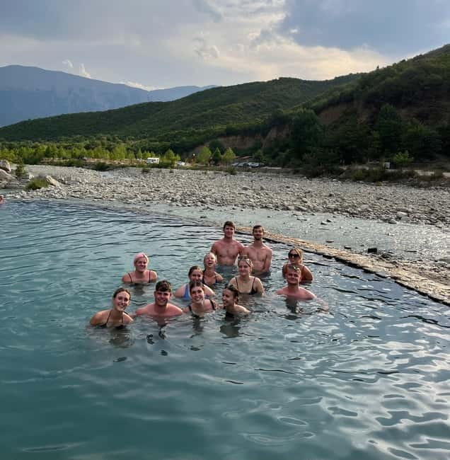 Sarande: Permet 4x4 Tour, Rafting and Thermal baths - Key Points / Takeaways