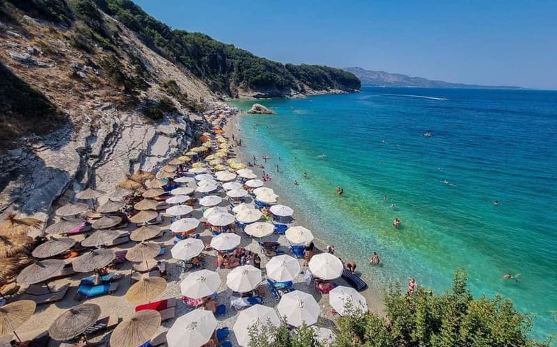 Sarande:Tour Boat Pegeon Cave, Manastir, Pulebardha, Ksamil - The Departure Point and Ease of Access