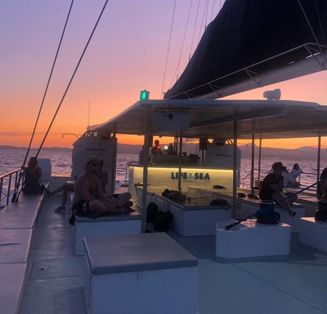 Sarenal: Sunset Catamaran Cruise With BBQ - Opportunities for Swimming and Snorkeling