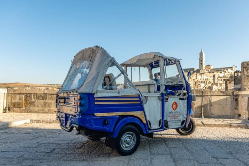 SASSI DI MATERA: Guided Tour by Ape Calessino - FAQ