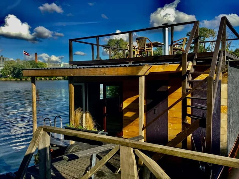 Sauna On The Daugava - A Deep Dive into the Floating Sauna on the Daugava River