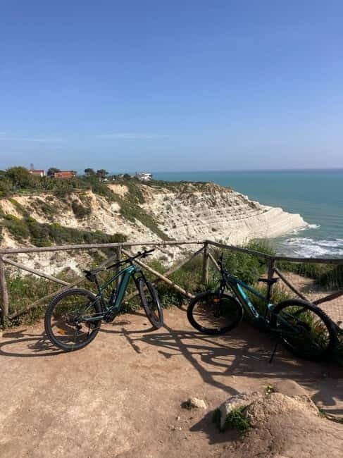 Scala Dei Turchi: E-BIKE TOUR Hidden beaches, sea, relaxation [+SNORKELING] - Discover Sicily’s Coastline on an E-BIKE Adventure