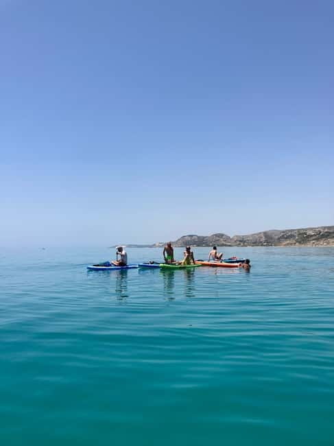 SCALA DEI TURCHI: SUP [STAND UP PADDLE] EXPERIENCE & SNORKELING - Key points / Takeaways