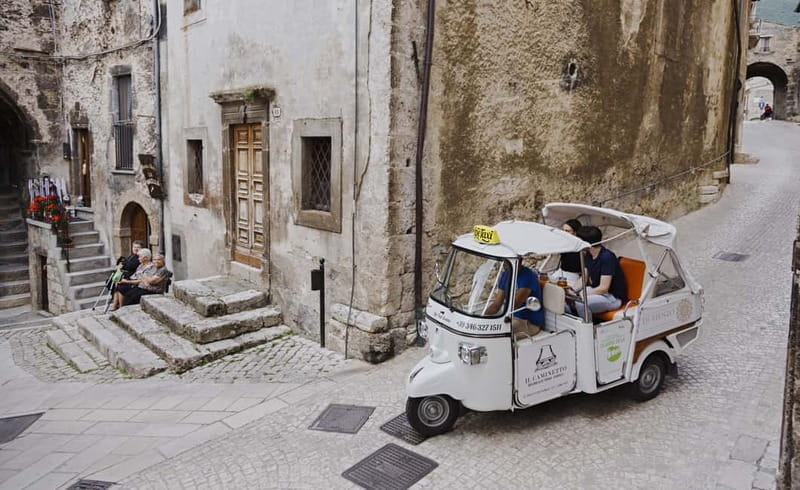 Scanno: Tuk tuk tours of the main attractions in and around Scanno - Key points / Takeaways