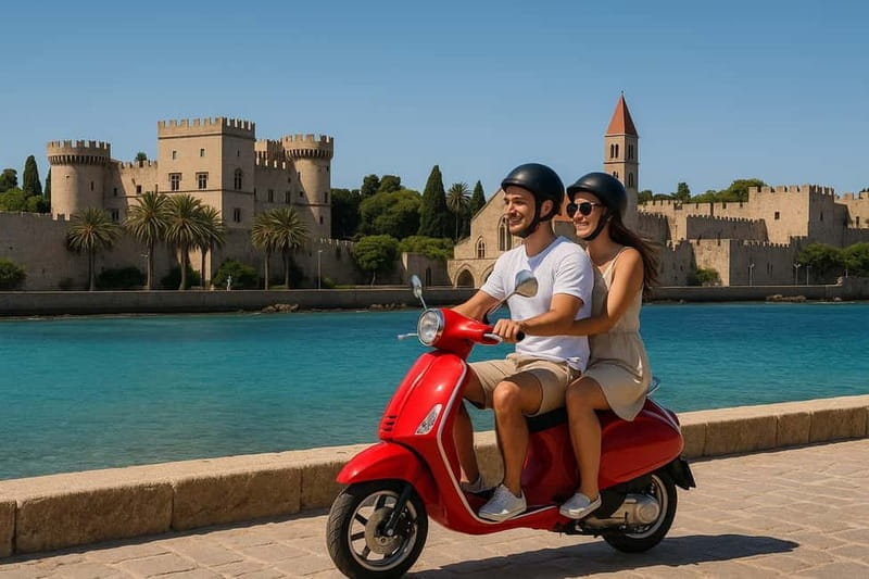 SCOOTER RENTAL IN THE CITY OF RHODES - Exploring Rhodes on Two Wheels: A Practical Guide