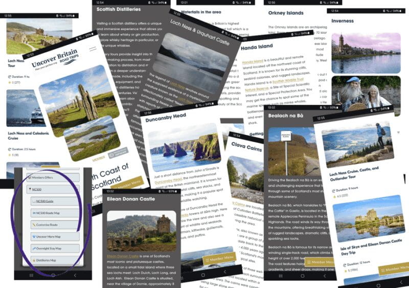 Scotland's North Coast Online Roadtrip Travel Guide - Scotland’s North Coast: A detailed look at the experience