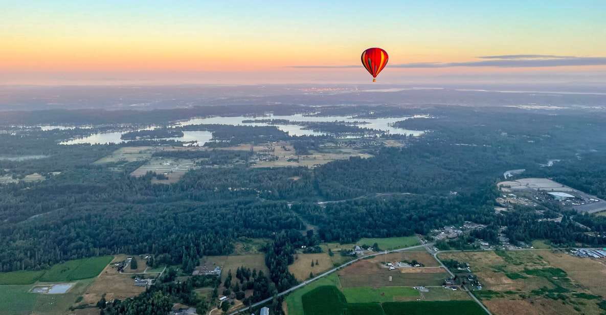 Seattle: Mt. Rainier Sunrise Hot Air Balloon Ride - Key Points