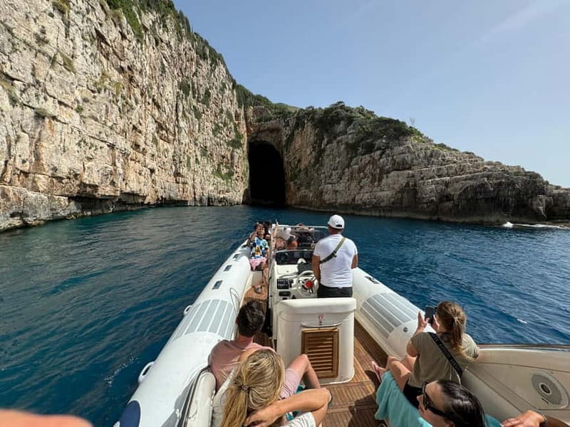 Secret Blue Cave & Grama Bay - Speed Boat Tour - Key Points / Takeaways