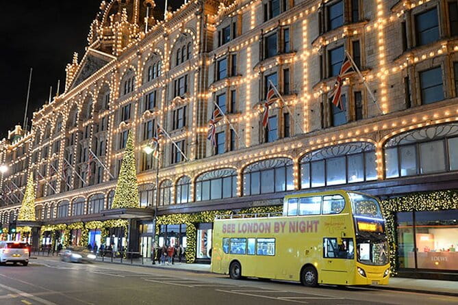 See London Christmas Lights Open-Top Bus Tour with guide - FAQ