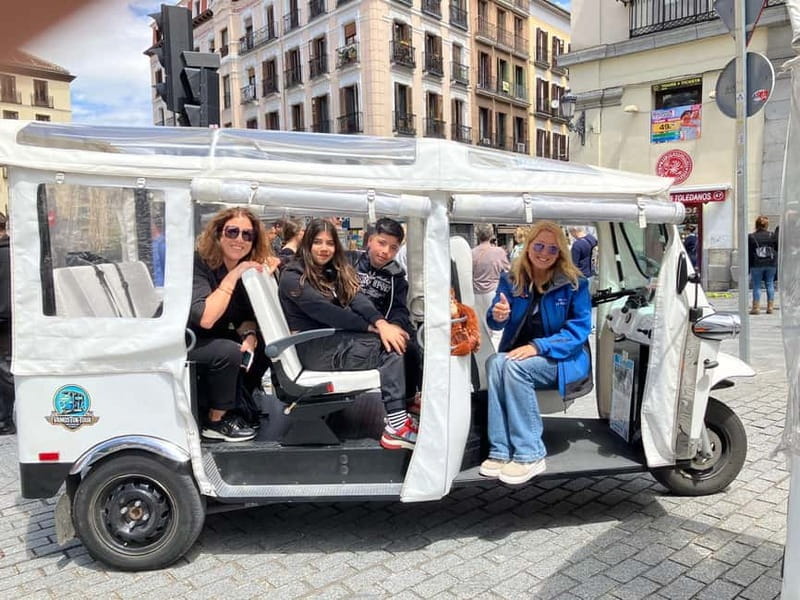 "See Madrid Differently: A Premium Private Tuk Tuk Ride" - What You Can Expect from the Itinerary