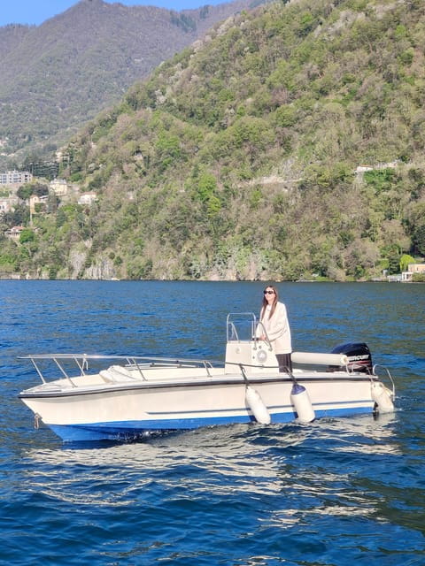 Self Drive Boat Lake Como (7pax): be a Captain, no License! - Key points / Takeaways