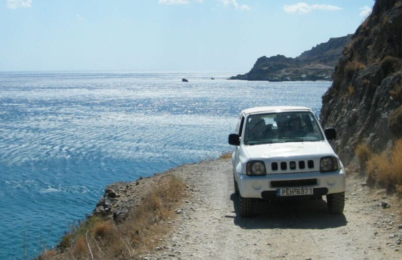 Self-Drive Jeep Safari to South Coast, Palm Beach & Canyons - Exploring Kourtaliotiko Gorge & Other Natural Wonders