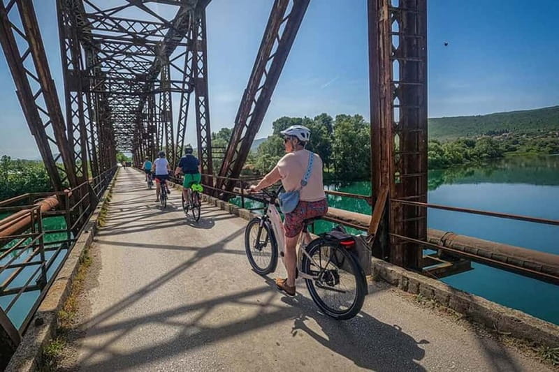 Self-Guided Cycling on Ciro Trail: Mostar to Capljina - Exploring the Route from Mostar to Capljina