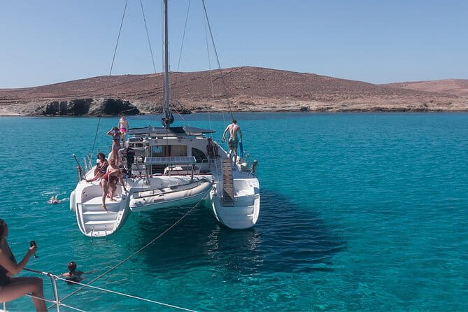 Semi Private Cruise with luxury Catamaran in Delos and Rhenia islands - A Deep Dive into the Experience